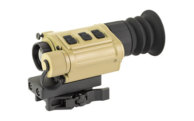 IRAYUSA, RICO MICRO, RH25V2 640 Thermal Monocular, 1X Magnification, 25mm Objective, Multiple Reticles, Matte Finish, Tan