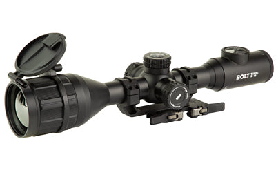 IRAYUSA, BOLT TX60C, Thermal Weapon Sight, 3X Magnification, 60MM Objective, 30mm Tube, Multiple Reticle (1 Dynamic, 5 Static, 1 DIY), Black, Fits Picatinny Rails