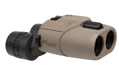 Sig Sauer, ZULU 6 HDX, Binocular, 10X30MM, Electronic Image Stabilization, Matte Finish, Coyote